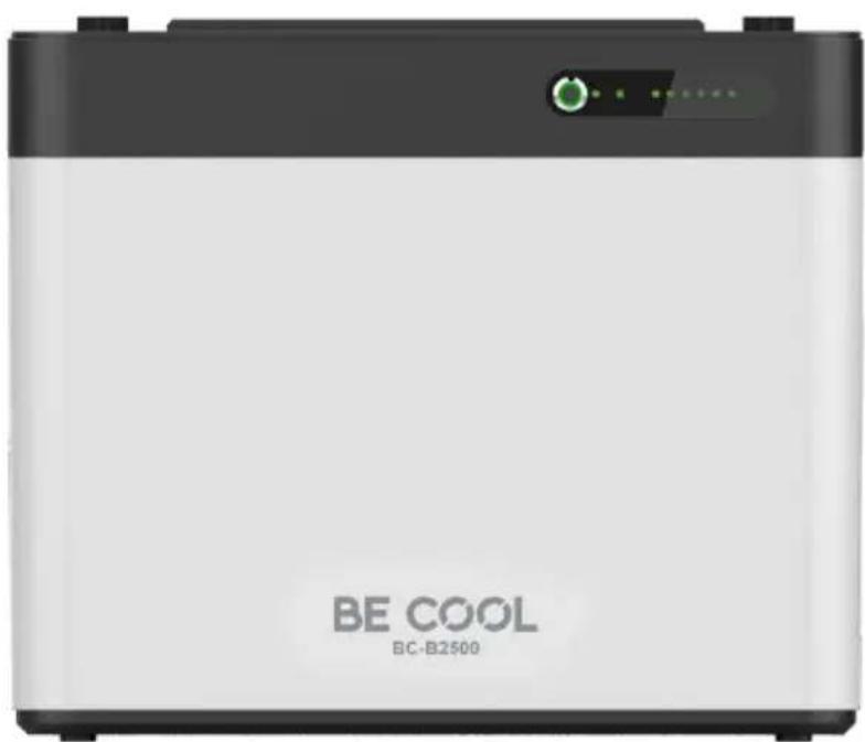 Be Cool BCB2500 - Impianto di accumulo di energia per balconi - 1