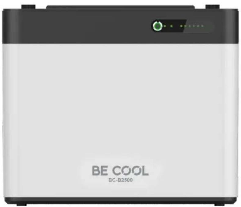 Be Cool BCB2500 - Accumulator pentru centrale electrice de balcony - 1