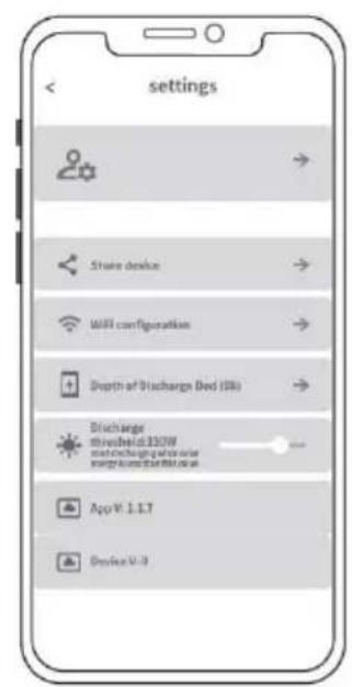 Be Cool BCB2500 - Setarile aplicatiei - 3