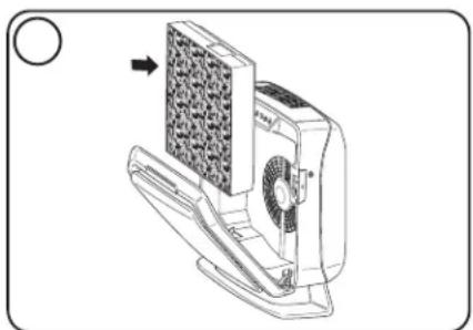 FELLOWES Array Stand AS1 - PROCEDIMIENTO PARA EL CAMBIO DEL FILTRO - 3