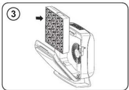 FELLOWES Array Stand AS1 - FILTER CHANGE PROCEDURE - 3