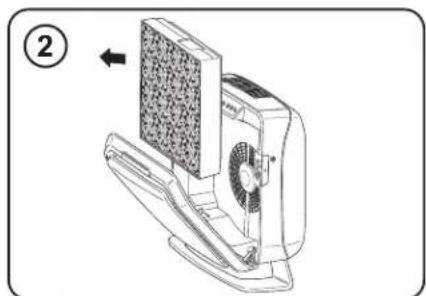 FELLOWES Array Stand AS1 - FILTER CHANGE PROCEDURE - 2