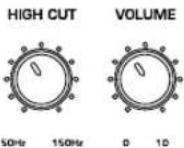 YAMAHA YSTSW215 - ■EX.1 When combined with a 4" or 5" (10 cm or 13 cm) acoustic suspension, 2 way system main speakers - 3