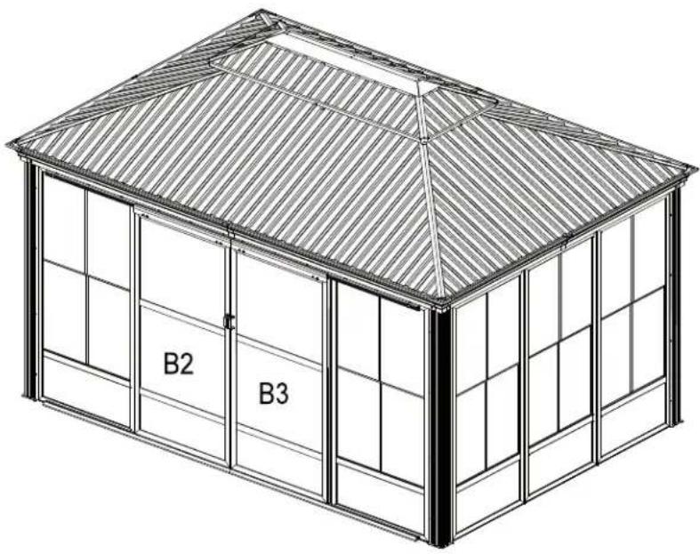 Sojag Kuramo - Assembly Manual / Guide d'assemblage / Manual de ensamblaje / Stampaletmeuer / Montageanleitung - 152