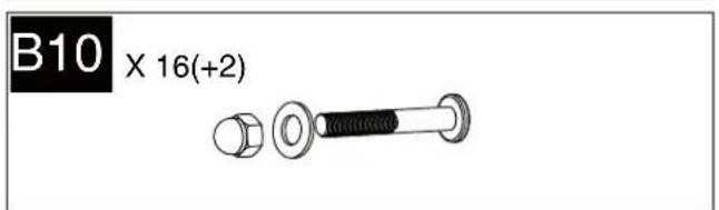Sojag Kuramo - Assembly Manual / Guide d'assemblage / Manual de ensamblaje / Stampaletmeuer / Montageanleitung - 19