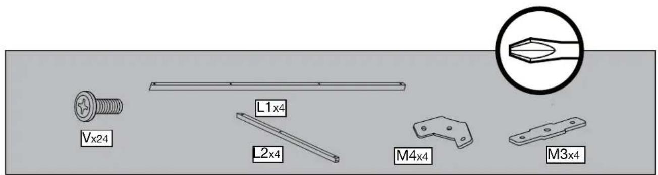 Sojag Kuramo - Assembly Manual / Guide d'assemblage / Manual de ensamblaje / Stampaletmeuer / Montageanleitung - 112