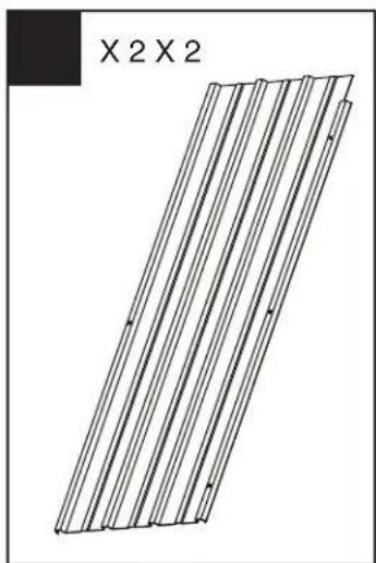 Sojag Kuramo - Assembly Manual / Guide d'assemblage / Manual de ensamblaje / Stampaletmeuer / Montageanleitung - 60