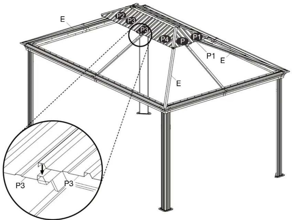 Sojag Kuramo - Assembly Manual / Guide d'assemblage / Manual de ensamblaje / Stampaletmeuer / Montageanleitung - 106