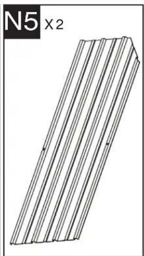 Sojag Kuramo - Assembly Manual / Guide d'assemblage / Manual de ensamblaje / Stampaletmeuer / Montageanleitung - 62