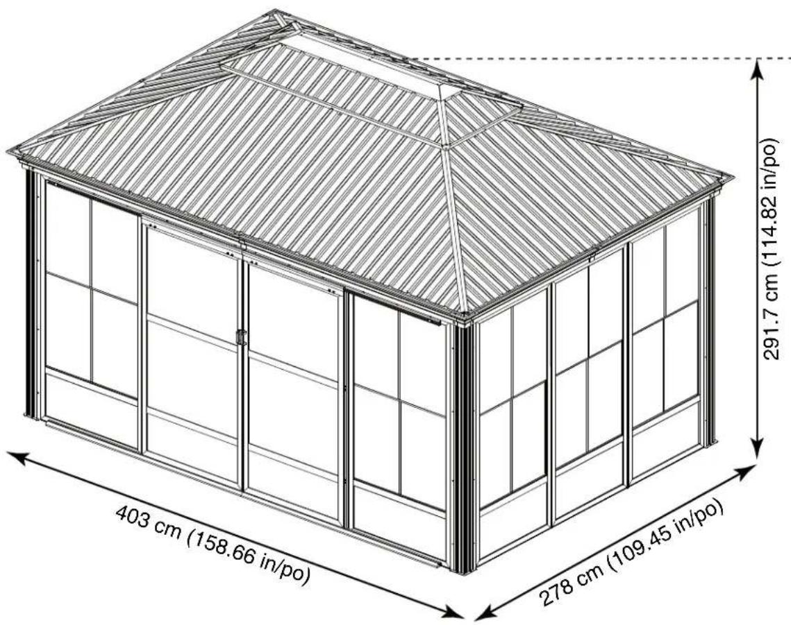Sojag Kuramo - Assembly Manual / Guide d'assemblage / Manual de ensamblaje / Stampaletmeuer / Montageanleitung - 1