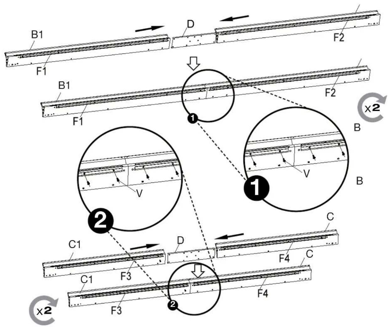 Sojag Kuramo - Assembly Manual / Guide d'assemblage / Manual de ensamblaje / Stampaletmeuer / Montageanleitung - 82