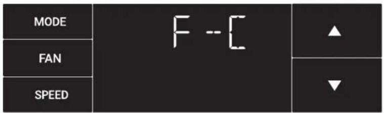 Friedrich KCS12A30A - Le menu F-C - 1