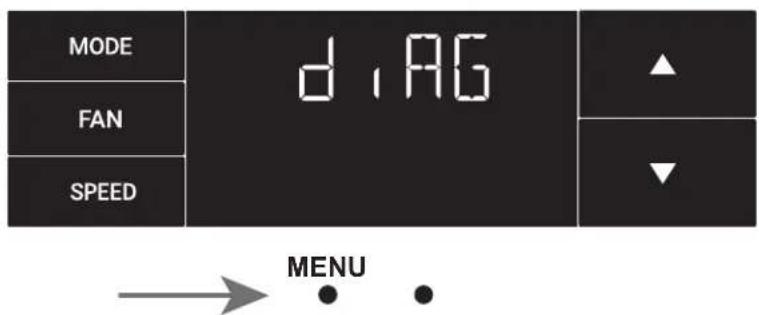 Friedrich KCS12A30A - The diAG Menu - 1