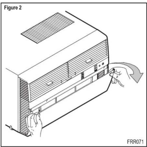Friedrich KCS12A30A - Nettoyage / installation du filtre standard - 1
