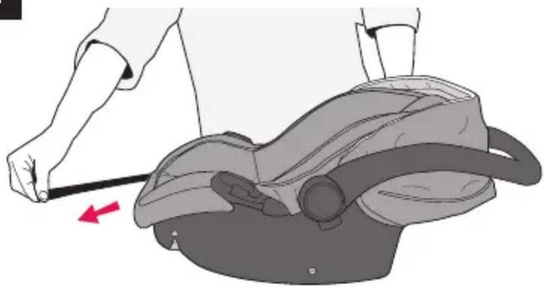 Evenflo LiteMax Sport - Attacher l'enfant dans le porte-bébe - 2
