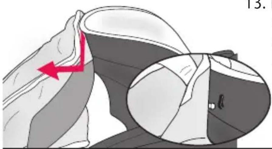 Evenflo LiteMax Sport - Retirer le revêtement du siècle - 1
