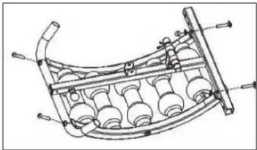 LANAFORM Back & Abs - ISTRUZIONI PER IL MONTAGGIO : - 1