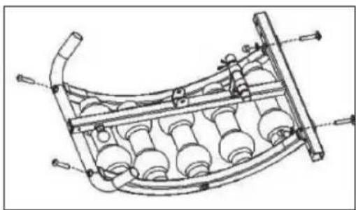 LANAFORM Back & Abs - ASSEMBLY INSTRUCTIONS : - 1