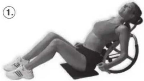 LANAFORM Back & Abs - EXERCISES WITH THE BACK & ABS : - 1