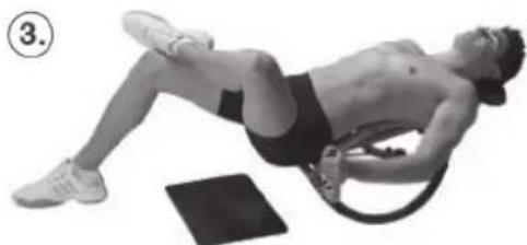 LANAFORM Back & Abs - BACK & ABSILLÄ TEHTÄVIÄ HARJOITUSLIKKEITA : - 3