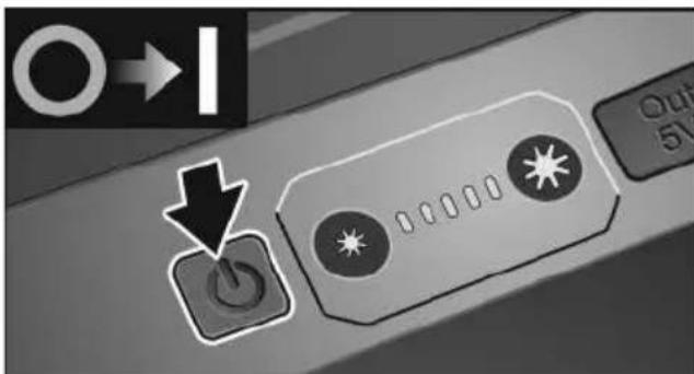Flex CL 5000 10.818.0 - In- en uitschakelen - 1