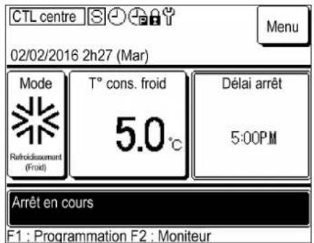 MITSUBISHI MCUS5001VHEW - Affichage du menu Programmation - 2