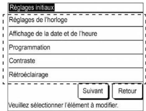 MITSUBISHI MCUS5001VHEW - Réglages initiaux - 1