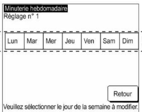 MITSUBISHI MCUS5001VHEW - Réglage de la minuterie hebdomadaire - 3