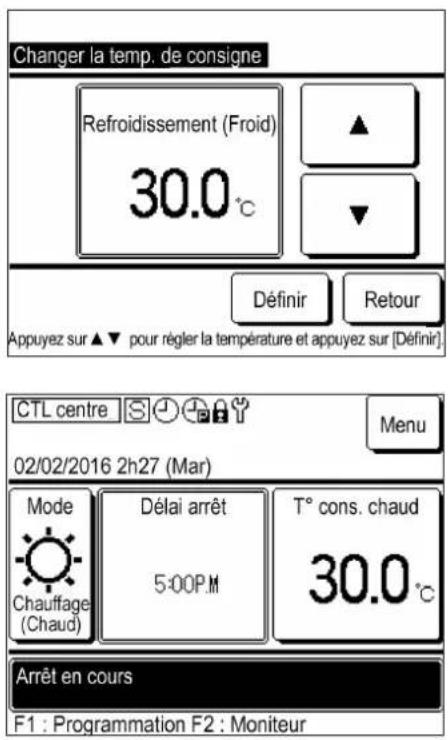 MITSUBISHI MCUS5001VHEW - Non-utilisation de la fonction de programme - 8