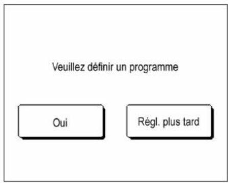 MITSUBISHI MCUS5001VHEW - Affichage du menu Programmation - 1