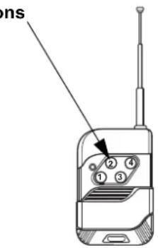 Chauvet Hurricane Bubble Haze X2 Q6 - WRC (Wireless Remote Control) Instructions - 2