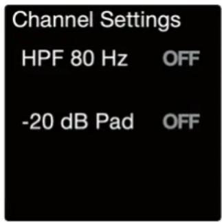 PRESONUS Quantum HD 8 - Réglages de canal supplémentaires - 2