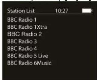 Audizio Anzio - Veranderen van digitale DAB-stations - 3