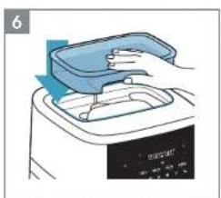ELECTROLUX EAF7SB - Cum se utilizează - Air fry + Functia Abur - 7