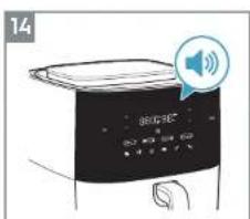 ELECTROLUX EAF7SB - Kullanma talimati - Air fry + Buhar fonksiyonu - 14