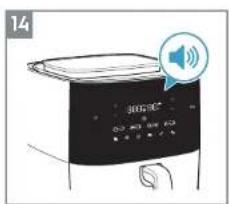 ELECTROLUX EAF7SB - Ka lietot - Air fry + tvaika funkcija - 12