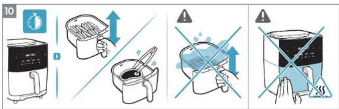 ELECTROLUX EAF7SB - Jak používat - funkce AirFry - 8