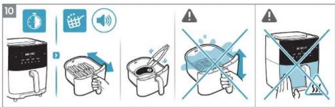 ELECTROLUX EAF7SB - How to use - AirFry function - 8