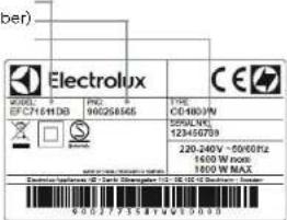 ELECTROLUX EAF7SB - KLIENDITEENINDUS - 1