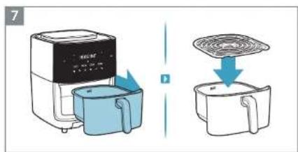 ELECTROLUX EAF7SB - Použivanie - funkcia AirFry - 31