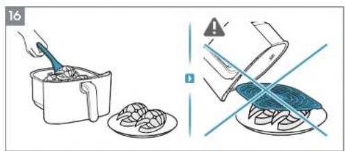 ELECTROLUX EAF7SB - Hvordan bruke - Air fry + Damp-funksjon - 12