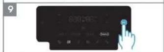 ELECTROLUX EAF7SB - Uporaba - Funkcija dehidracije - 9