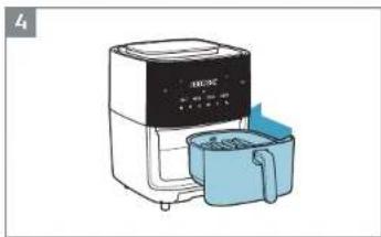 ELECTROLUX EAF7SB - Kuidas kasutada - AirFry funktsioon - 4