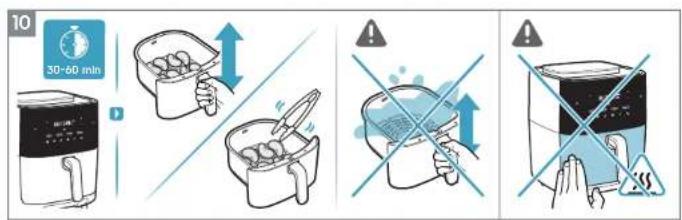 ELECTROLUX EAF7SB - Kaip naudotis - Džiovinimo fungkija - 5