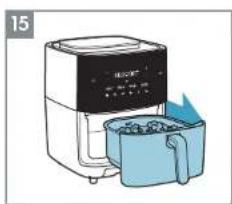 ELECTROLUX EAF7SB - Hogyan kell hasznánlni - AirFry fungkció - 18