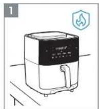 ELECTROLUX EAF7SB - Kaip naudotis - Air fry + garly funkcija - 1