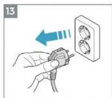ELECTROLUX EAF7SB - Uporaba - Funkcija dehidracije - 14