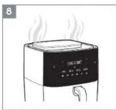 ELECTROLUX EAF7SB - Temizleme - Buharla fonksiyonu - 8