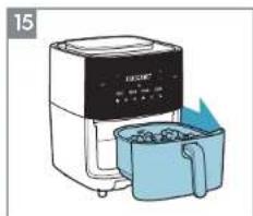 ELECTROLUX EAF7SB - Sposób uzycia - Funkcja Steam - 15