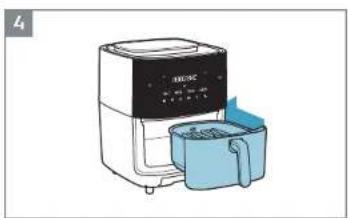 ELECTROLUX EAF7SB - Comment utilise - la fonction AirFry - 4